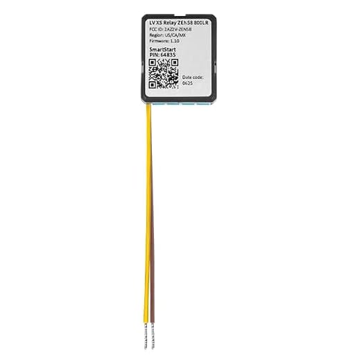 Zooz Z-Wave Long Range Low Voltage XS Relay ZEN58 800LR | Z-Wave Hub Required (Sold Separately)