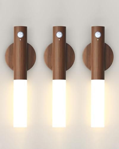 iThird Motion Sensor Light Indoor, 2200mAh Rechargeable Wall Sconce