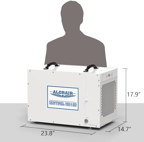 ALORAIR 235 Pints Crawlspace Dehumidifier with Pump, Sentinel HDi120