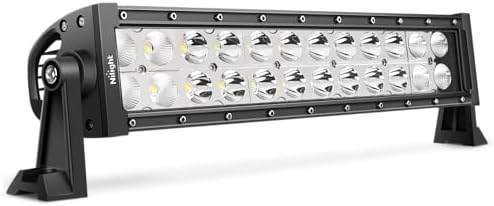 Nilight 13.5Inch 72W Spot Flood Combo Led Light Bar Off Road Lights Boat Fog Driving Work Lights for ATV SUV Trucks