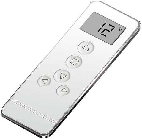 14 Channel RF Remote Control for Roller Shades – Compatible with ERB25/EY2512 Motorized Blinds Systems, Individual & Group Control, Replace Lost or Broken Remote for RF Tubular Motors (Not Universal)
