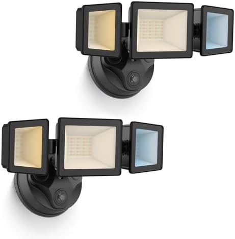 ALUSSO Dusk to Dawn Outdoor Lighting 40W 4000LM 3CCT 3000K/4000K/6000K 120V
