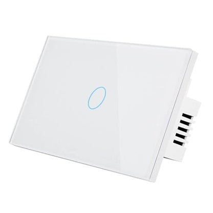 Zigbee Touch Smart Switch, Compatible with Alexa, Google Home, Hubitat, and HA, Neutral Wire Required (1 Gang, White)