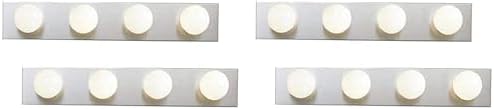 Kichler 624NI Linear Bath 24-Inch, Brushed Nickel (Pack of 4)