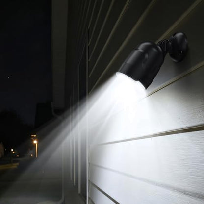 Motion Sensor Outdoor Lights 600 Lumen Spotlight with 4000mAh Rechargeable