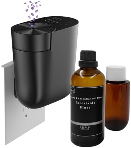 Plug-in Waterless Oil Scent Diffuser Starter Kit for Large Room