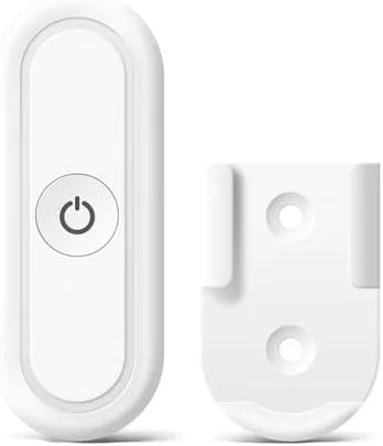 JXQXHCFS ZigBee 3.0 Wireless 6 Push Button Remote Tuya Scene Automation Control Switch Smart Life App-1 Button Remote