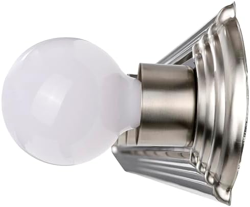 Nuvo 60/303, 8-Light Vanity Light, Brushed Nickel, 48-Inch, Bathroom Light