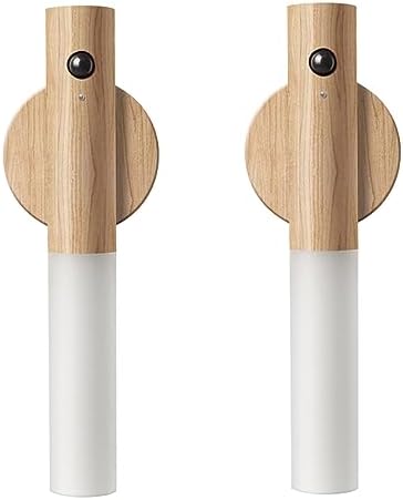LANDGOO Wooden Motion Sensor Night Lights,