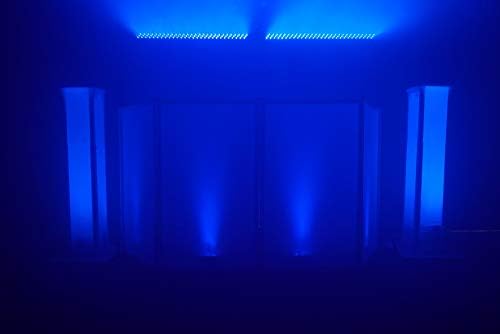 Rockville ROCKSTRIP 252 LED 50W RGB Color Strip Light Bar, 3/4/5/7-Channel DMX, High-Speed Color Changing, Master/Slave Link, Remote, for DJs and Stage