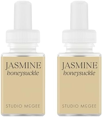Pura x Studio McGee Home Diffuser Refill, 2 Pack, Jasmine Honeysuckle