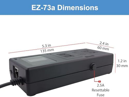 ezOutlet5-2R Internet Enabled IP & WiFi Remote Power Switch w/ Auto Reboot