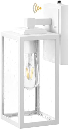 VIANIS Large Dawn to Dusk Outdoor Light Fixture, Easy to Install, Hardwired