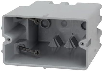 Southwire MSB1G One Gang Device Box with Depth Adjustable, Heavy Duty 42lb