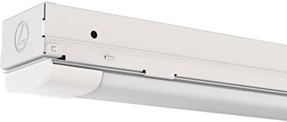 Lithonia Lighting 1 Light LED Strip Light, 4 Foot Linear LED Ceiling Lighting Fixture, 5500 Lumens, 4000K, Dimmable, MVOLT, for Garage, Closet, Utility Room (MNSS L48 5500LM MVOLT GZ10 40K G1)