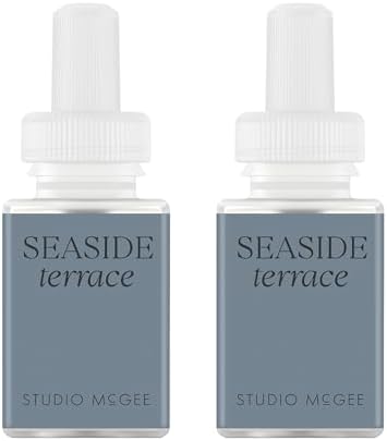 Pura x Studio McGee Home Diffuser Refill, 2 Pack, Seaside Terrace