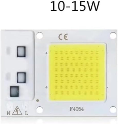20 Pack LED COB 10W 20W 30W 50W Chip Lamp Beads AC 220V IP65 Bulb Smart IC No Driver Required DIY Flood Light Spotlight (Color : Cold White, Size : 30-35W 220V)