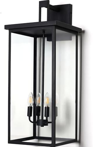 30 in Extra Large Outdoor Wall Lights Exterior Wall Sconce,1 Pack