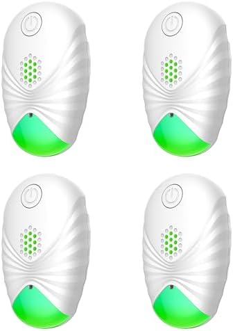 Air Purifiers for Home (4-Pack),Plug-in Air Purifier with Negative Ion Technology, Quiet Odor Eliminator for Smoke, Pets, Kitchen, Bathroom, Dust, and More