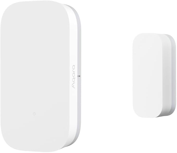 Aqara Door and Window Sensor T1, Mini Wireless Contact Sensor for Smart Home Security and Automation, Requires Aqara Hub, Zigbee 3.0, Works with Apple HomeKit, Alexa, IFTTT