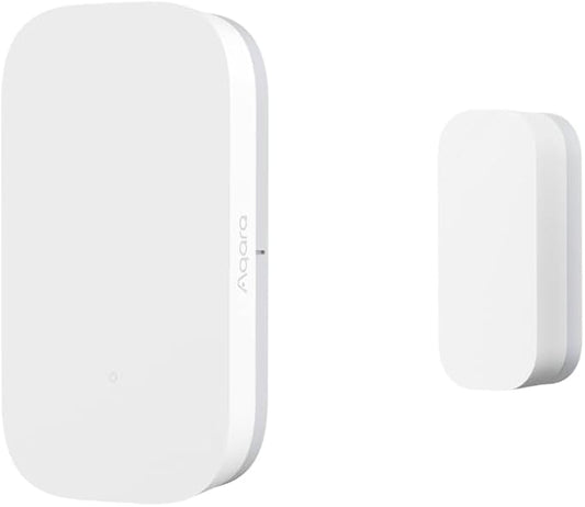 Aqara Door and Window Sensor T1, Mini Wireless Contact Sensor for Smart Home Security and Automation, Requires Aqara Hub, Zigbee 3.0, Works with Apple HomeKit, Alexa, IFTTT