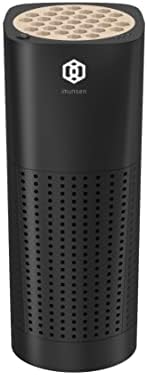 IMUNSEN M-003B True HEPA 13 Filter Air Purifier for Car, Desk, and Office with Carbon Deodorization Filter, 4-Stage Filtration, Smoke, Odors, Allergens, USB Port 5V, Made in Korea - Black