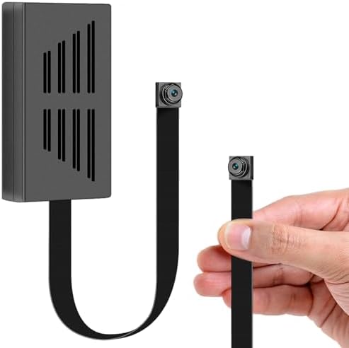 Amyway Mini Video Cameras 64GB 1080P Portable Nanny Video Recorder Cam with Motion Detection Security Cameras for Home, Car, Drone, Office