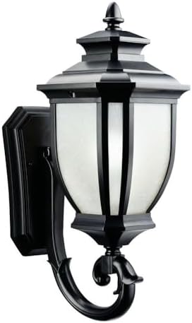 Kichler Salisbury Outdoor Wall Light, Black