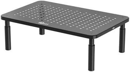WALI Computer Monitor Stand for Desk, Adjustable Laptop Riser, up to 44 lbs