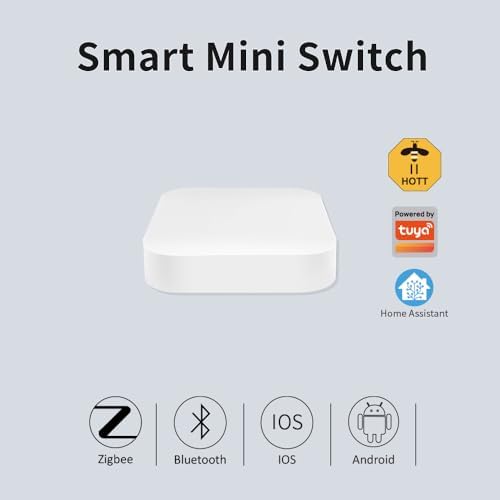 Tuya Mini Zigbee Scene Button Switch Home Assistant Zigbee2MQTT, smart Home Automation