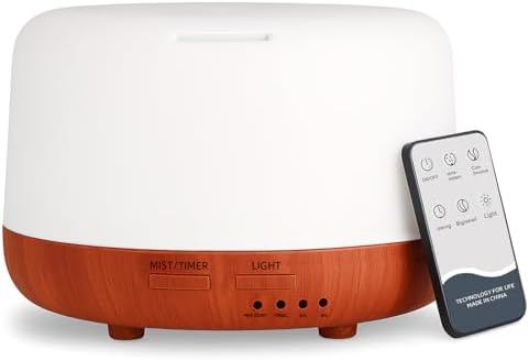 SPLITSKY 300ml Aromatherapy Diffuser with Remote Control and Auto Shut-Off