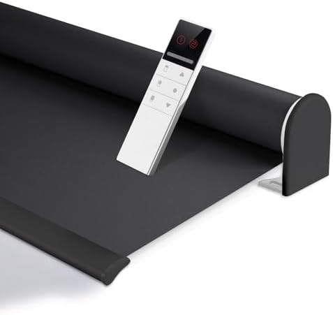 ZSHINE Motorized Blackout Roller Shades Remote Control Rechargeable(82010M)