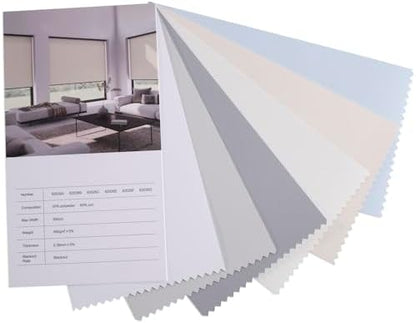 ZSHINE Motorized Blackout Roller Shades Remote Control Rechargeable(Swatch)