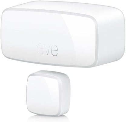 Eve Door & Window (Matter) – Smart Contact Sensor for Doors & Windows, Open/Closed State, Automatic Control of Accessories, Matter Over Thread, Apple Home, Alexa, Google Home, SmartThings