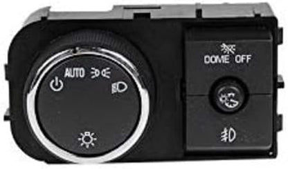 GM Genuine Parts D1527J (25858705) Headlamp, Instrument Panel Dimmer, and Dome Lamp Switch