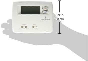Emerson 1F86 0244 Non Programmable Thermostat 1H/1C, Blue