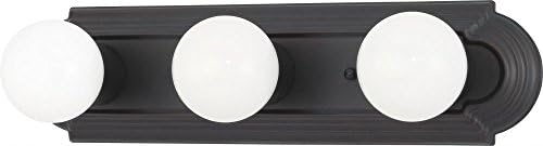 Nuvo Lighting 60/1284 Transitional Three Light Vanity in Bronze/Dark finish