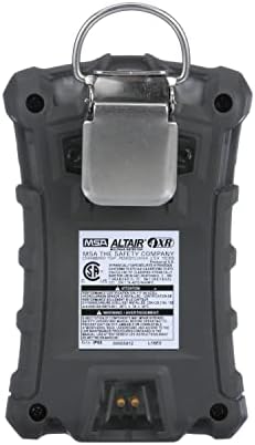 MSA 10178557 ALTAIR 4XR Multigas Detector - (O2, H2S, CO), Color: Charcoal, Battery Powered, Portable Gas Monitor, Durable, Handheld, UL/CSA Approval, 1 Count
