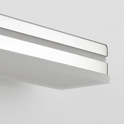 SineRise 48-Inch LED Modern Bathroom Vanity Light Bar, Chrome Modern Acrylic Bathroom Wall Lighting Fixtures Over Mirror (Cool White 6000K)