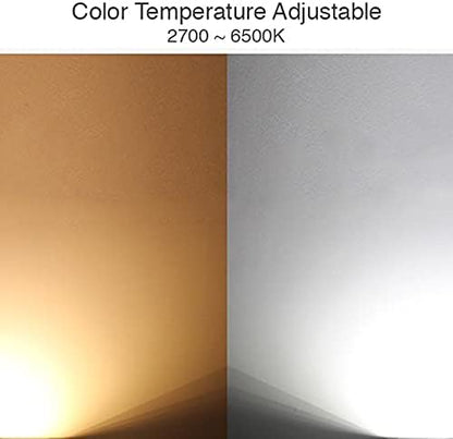 6W Color-Changing RGB+CCT Smart LED Light Bulb with E27 Base 2.4GHz RF 100-240VAC (4-Pack), 1039RGB+CCTx4