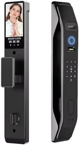 HIFAM Face Recognition Smart Door Lock Fingerprint Key IC Card APP Unlock
