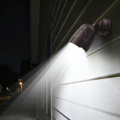 USB Rechargeable Motion Sensor Light Outdoor, 4000mAh Built-in Battery 600 Lumen Spotlight, IP65 Waterproof Cordless Wall Light for Porch Garage House