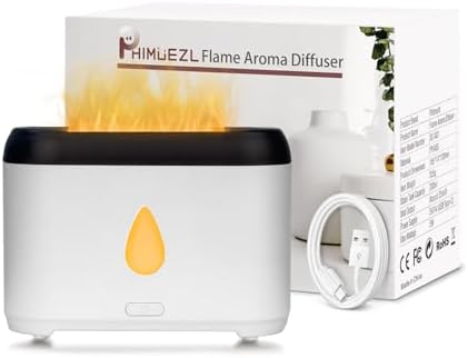 Flame Diffuser for Essential Oils, 200ml Small Oil Diffuser