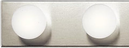 Kichler 8-Light Bathroom Vanity Light, Brushed Nickel
