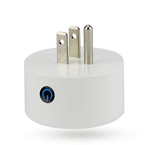 Martin Jerry mini Smart Plug Compatible with Alexa and Google Home, Smart Home Devices, No Hub Required, Easy Installation and App Control as Smart Switch Timing (Round) (4Pack)