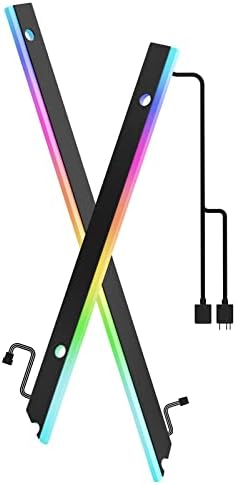 AsiaHorse ARGB Light Strip for Motherboard, 28 Independent Addressable RGB, 5V 3-pin Motherboard Aura Sync, Lightsaber-X Led PC Parts Kit Compatible with ATX