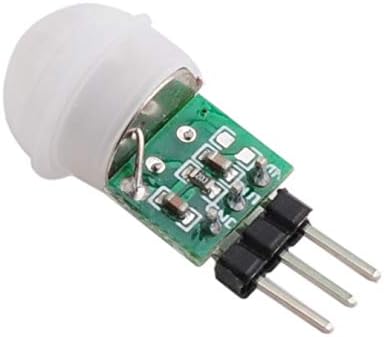 5PCS HC-SR312 AM312 Mini Pyroelectric Infrared PIR Human Sensor Module Modules Body Motion Automatic Detector DC 2.7 to 12V for Arduino Raspberry Pi