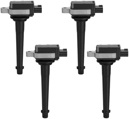 BDFHYK Ignition Coil Packs Compatible with Nissan 2007-2009 Sentra 2.0L l4,Coil for GN10325 221604014 COP455 48974 358000651 CUF066 1788316 C679 SKIC199 5C1621 96389 IGC3863D UF-591 UF591 Set of 4