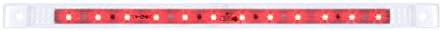 GG Grand General 75965 Red/Clear Marker Light (10-1/8" Ultra Thin 12 LED Bar)