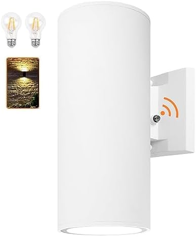 Dusk to Dawn Outdoor Wall Sconce, Waterproof Exterior Light Fixture